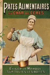 Pubblicità per la pasta Au Char de Ceres, c.1900