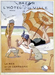 Pubblicità "Bazar Hotel de Ville".