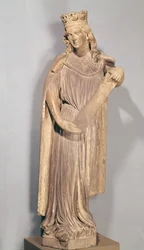 Figura allegorica della Piccola Chiesa, dalla Cattedrale di Strasburgo