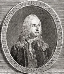 André Levret, 1703-1780. Ostetrico francese. Da Les Heures Libres pubblicato nel 1908