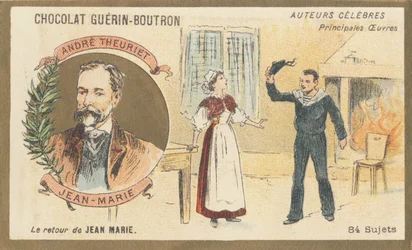 André Theuriet (1833-1907), poeta, romanziere e drammaturgo francese, autore di 