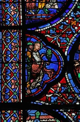 Apostoli che assistono al funerale della Vergine
