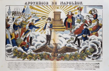 Apoteosi di Napoleone il Grande Bonaparte (1769-1821).