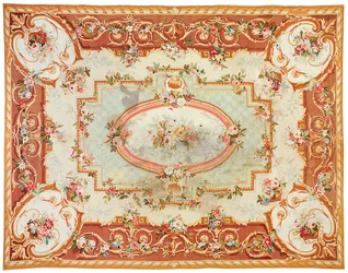 Tappeto di Aubusson, ultimo quarto del XIX secolo