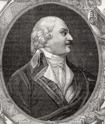 Auguste-Henri-Marie-Picot, Marchese di Dampierre, inciso da Stephane Pannemaker (1847-1930) da 