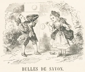 B: Bolle di sapone