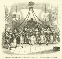 Bal du Mai, dato a Versailles durante il carnevale dell