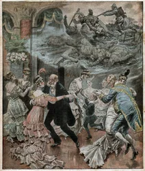 Bal a Berlino nel 1916 (stampa)