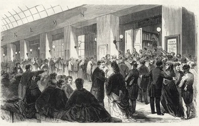 Banque - Societe Generale - emissione di cinque e due franchi - 1871