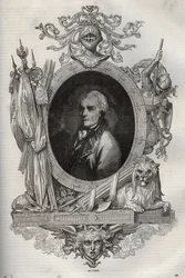 Barone Joseph Alvinczi, generale austriaco - Nuova Enciclopedia Nazionale di Maurice La Charest - 1870