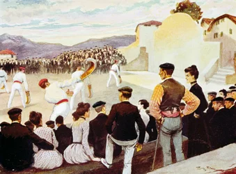 Pelota basca, settembre
