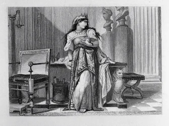 Berenice, illustrazione per Berenice di Jean Racine