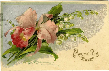 Auguri di mughetto e fiori