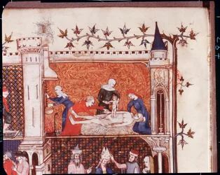 Nascita di Giulio Cesare, la più antica rappresentazione conosciuta di un