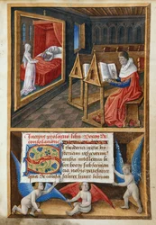 Boezio e la Filosofia, illustrazione da 
