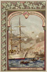 Bombardamento di Chania, Creta, Guerra greco-turca, 28 marzo 1897