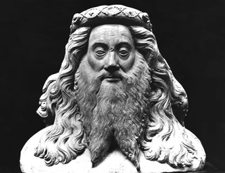 Busto dalla statua funeraria di Jean II de Vienne (m.1435), Signore di Pagny, soprannominato dalla lunga barba, originale del XV secolo