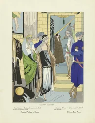 Cabaret Caucasien .., da Art-Gout-Beaute, pub.1920 (stampa a stencil)