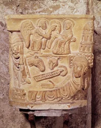 Capitello che mostra l