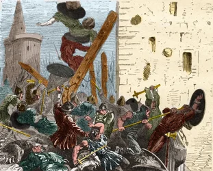 Cattura di Carcassonne durante la crociata contro gli Albigesi nell