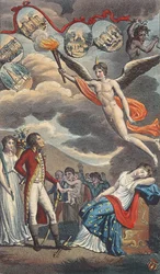 Cartone animato del colpo di stato del 18 Brumaio, 9 novembre 1799