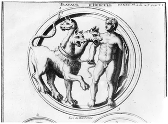 Cerbero domato da Ercole
