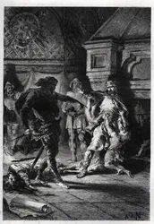 Childeberto I (circa 498-558) all