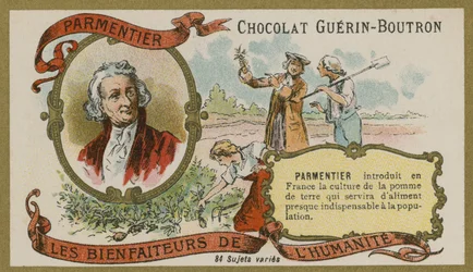 Chocolat Guérin-Boutron, Antoine-Augustin Parmentier