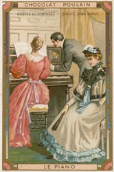 Carta commerciale Chocolat Poulain