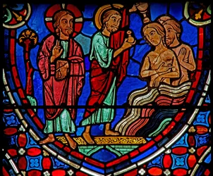 Cristo benedice gli apostoli
