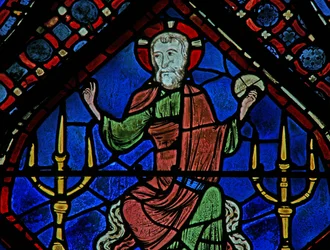 Cristo in Maestà (dettaglio)