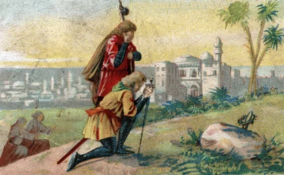 Cromolitografia della fine del XIX secolo.