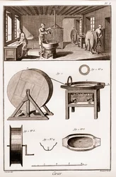 Cereria - interno del laboratorio - 