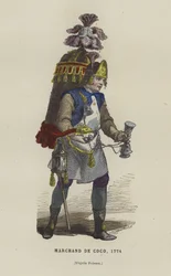 Venditore di cocco, 1774