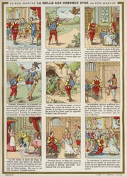 Fumetto - La bella dai capelli d