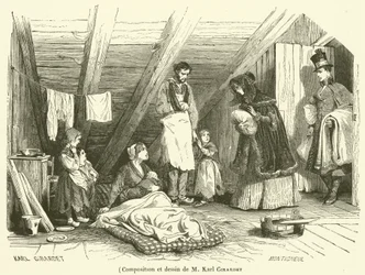 Composizione e disegno di M Karl Girardet