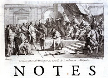 Condanna degli eretici al Concilio di Lombers