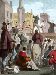 Cospirazione di Chalais: Esecuzione di Henri de Talleyrand, Conte di Chalais, per aver cospirato contro Richelieu. Nantes