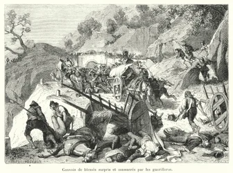 Convogli di feriti sorpresi e massacrati dai guerriglieri