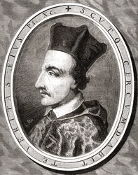 Cornelius Jansen, Vescovo di Ypres, inciso da Pannemaker dopo Latenacci, da 