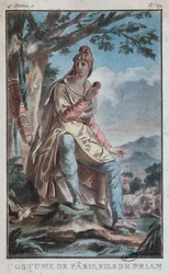 Costume per Paride come pastore sul Monte Ida
