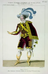 Costume per Adolphe Nourrit nel ruolo di Don Giovanni nell