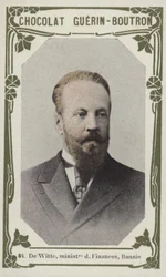De Witte, ministro delle Finanze, Russia