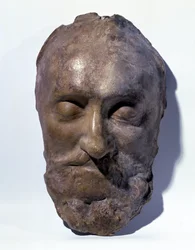 Maschera mortuaria di Enrico IV (1553-1610) Re di Francia