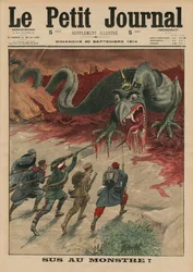 Morte al mostro, illustrazione di copertina da 