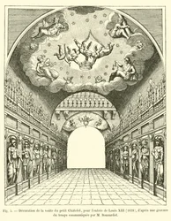 Decorazione della volta del piccolo Chatelet, per l