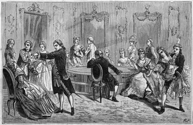 Dimostrazione di Frederic Antoine Mesmer (Franz Anton Mesmer)