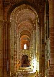 Veduta della navata sud