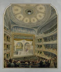 Progetto per un teatro, c.1860
