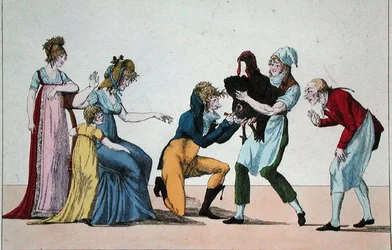 Dindonnade o Il rivale del vaccino, c.1800